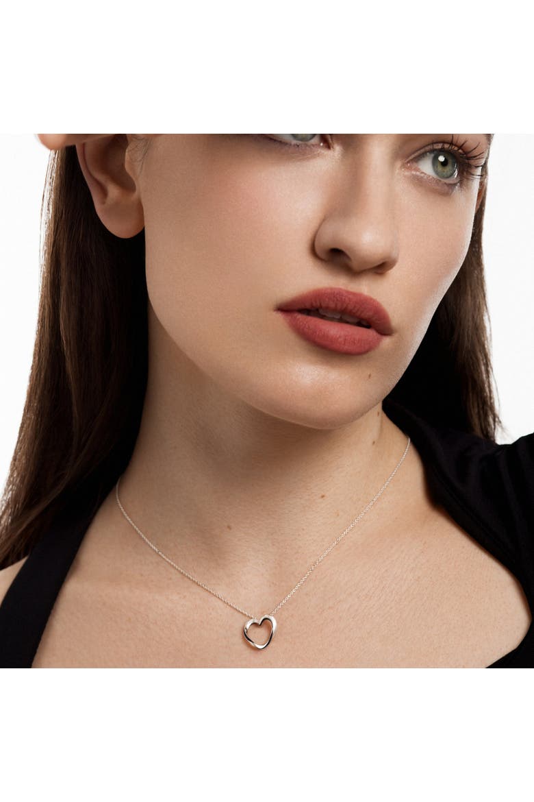 Lilo Color Heart Pendant, Alternate, color, Whispering Rose