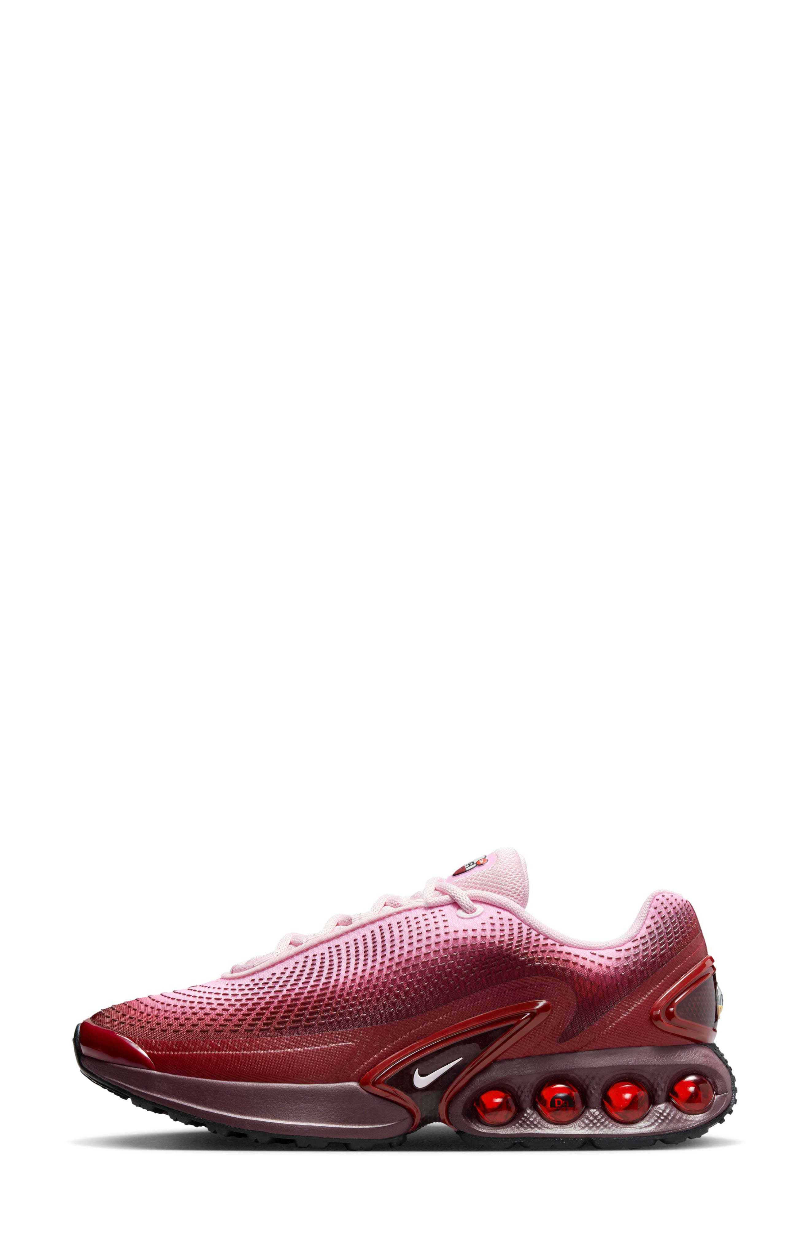 Air Max Dn Sneaker, Alternate, color, RED/ BURGUNDY/ BLACK/ PINK