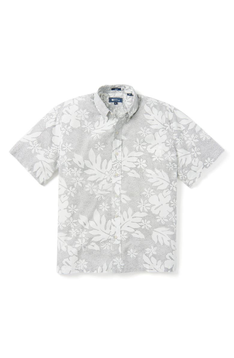 Reyn Spooner Dotty Pualani Short Sleeve Button-Down Camp Shirt, Main, color, 