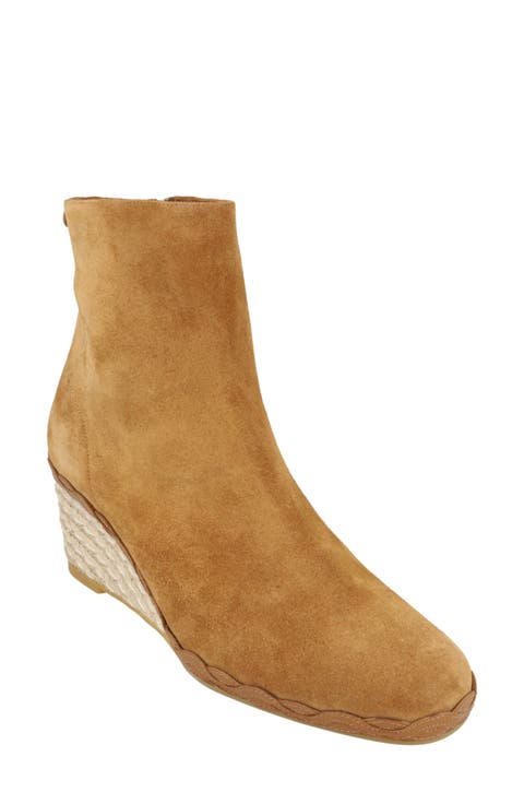 Canaria Suede Espadrille Wedge Boot (Women)