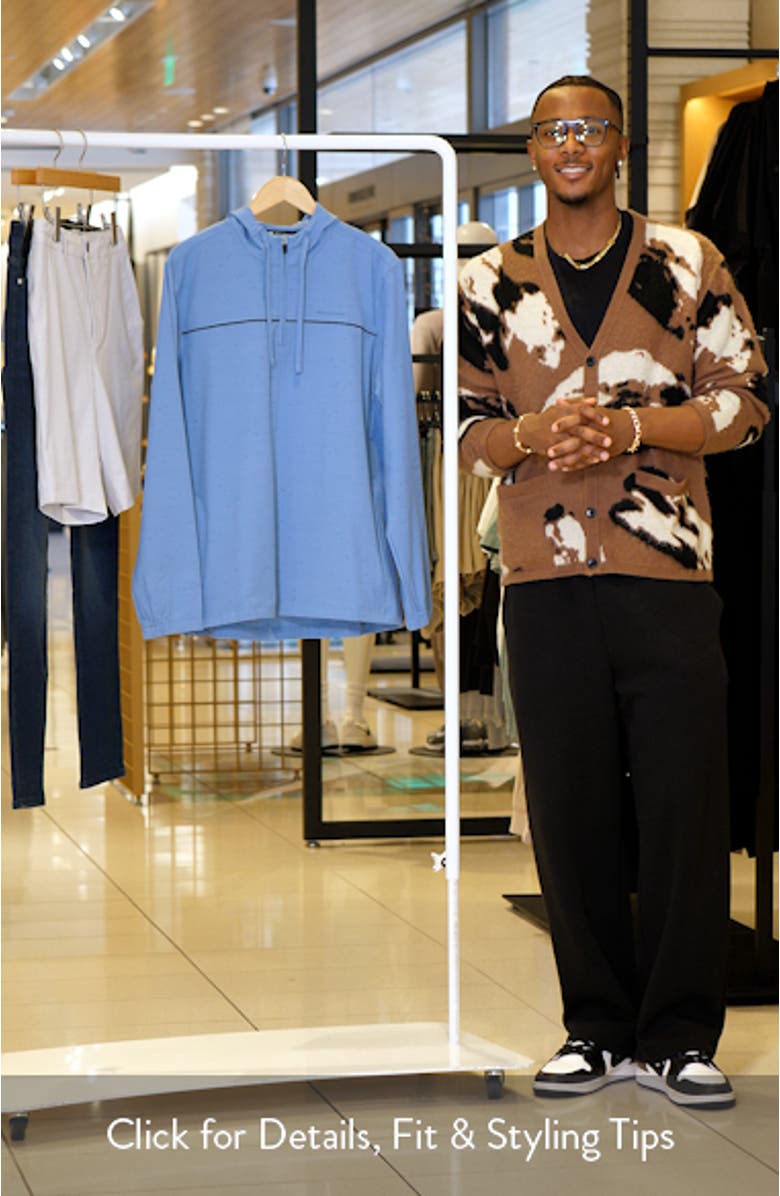 Travel Bliss Hooded Quarter Zip Pullover, sales video thumbnail