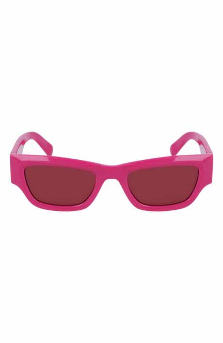 KARL LAGERFELD 52mm Rectangular Sunglasses