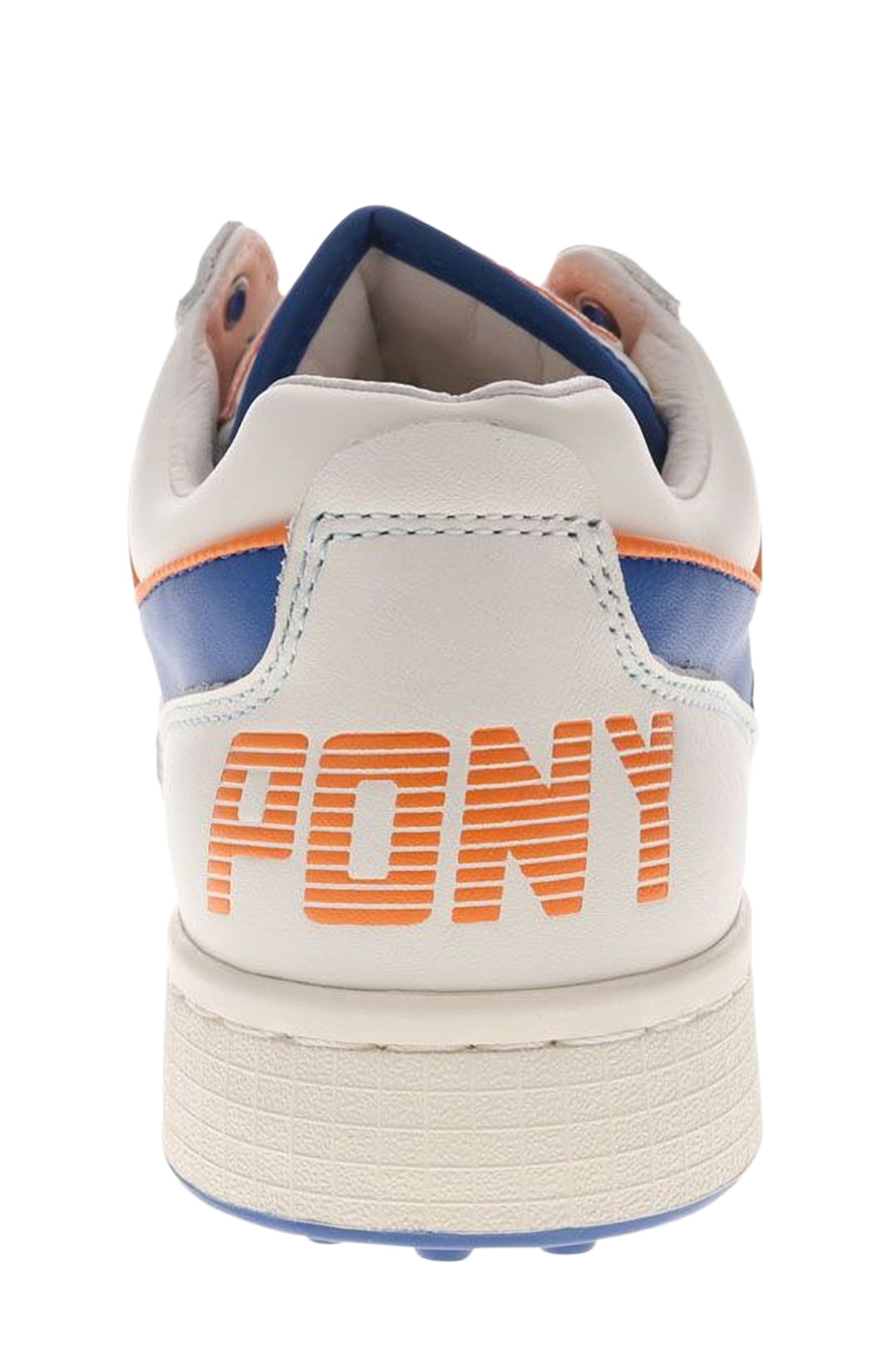 Astro Classic Sneakers, Alternate, color, Snow White/Blue/Orange
