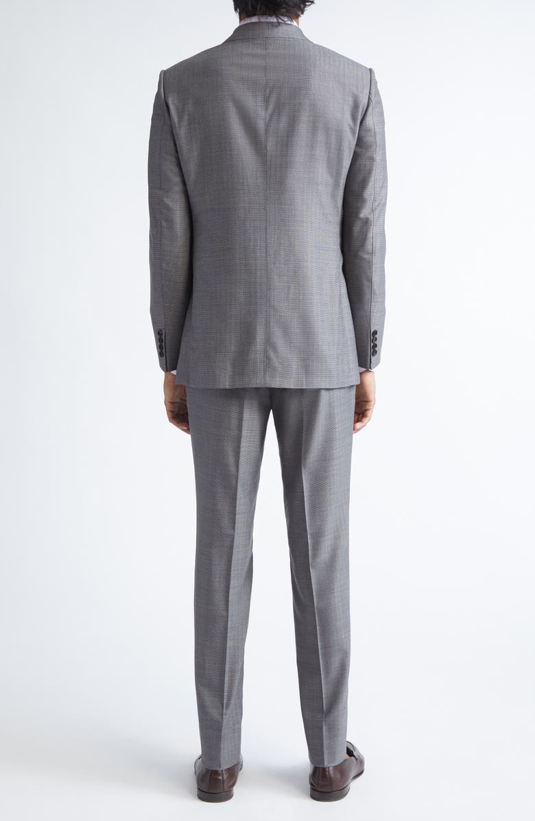 ZEGNA Plaid Centoventimila Wool Suit, Alternate, color, Grey/Light Brown