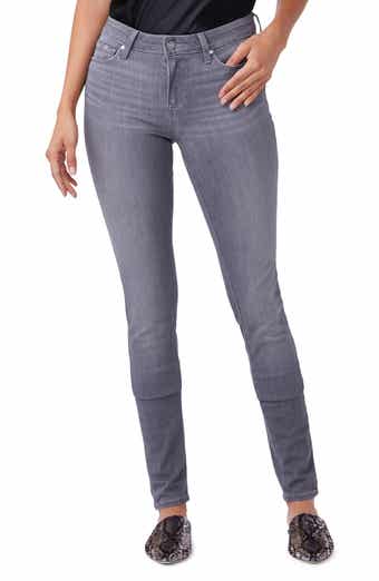 PAIGE Leggy Mid Rise Long Ultra Skinny Jeans