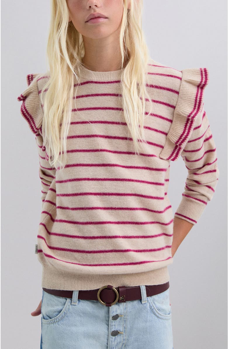 Scalpers Parisian I Tricot Girls, Alternate, color, Pinkstripes