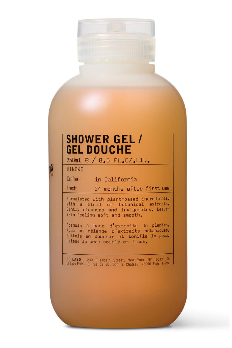 Hinoki Shower Gel, Main, color, NO COLOR