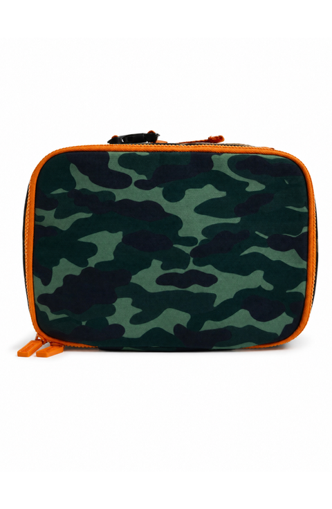 Kids' Camo Canvas Lunchbox