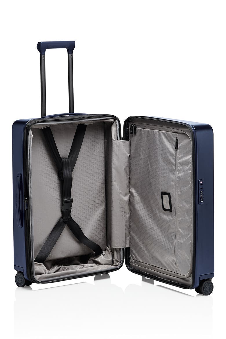 Roadster Check-In Medium 27-Inch Spinner Suitcase, Alternate, color, MATTE BLUE