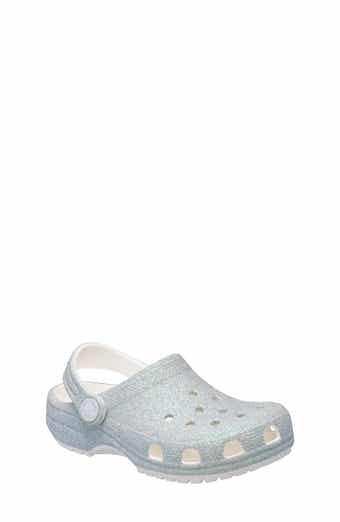 CROCS Kids' Classic Iridescent Glitter Clog