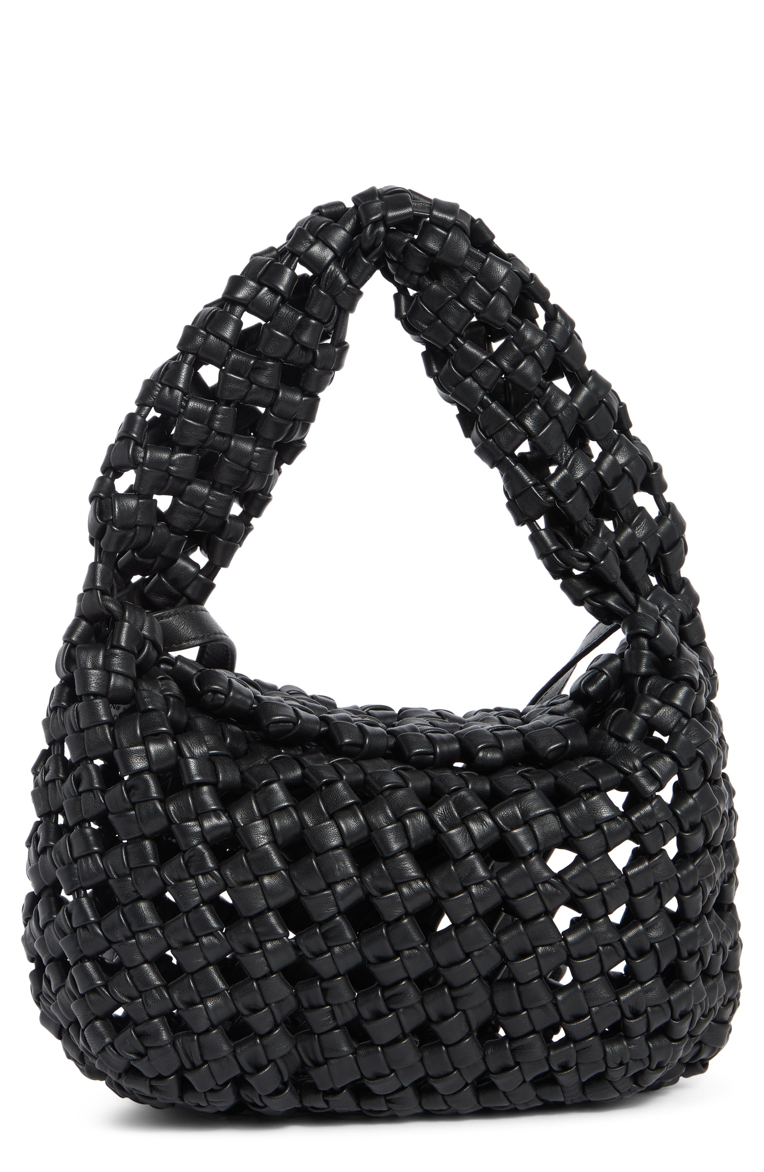 Walter Baker Mackenzie Woven Knot Shoulder Bag