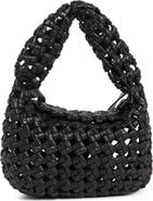 Walter Baker Mackenzie Woven Knot Shoulder Bag