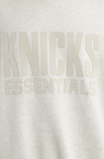 国内発送 FOG ESSENTIALS☆NBA Knicks ニックス グレー フーディ Fear of God Essentials x NBA New York Knicks Graphic Hoodie