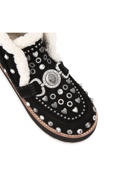 Kurt Geiger London Mansion Cozy Stud Boot In Black