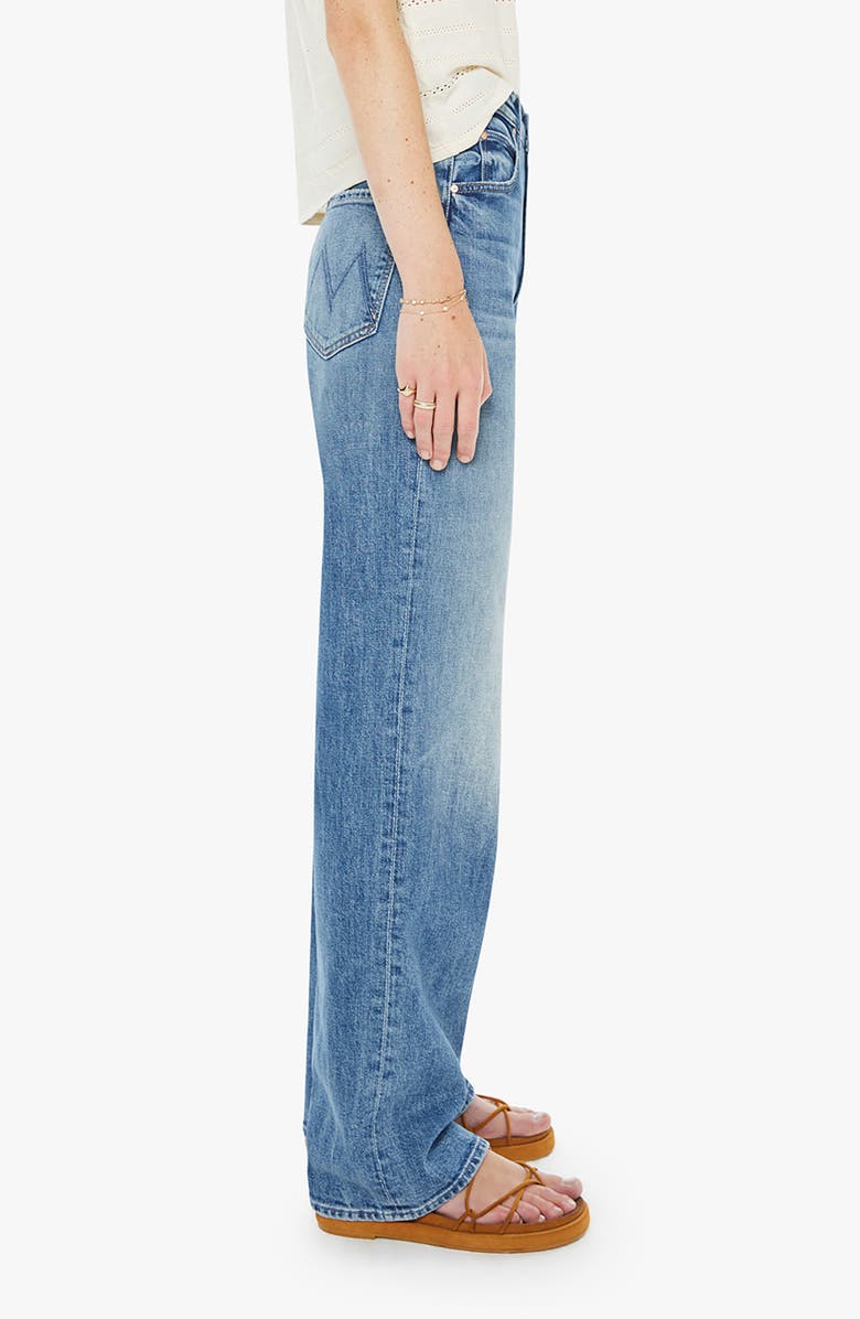 MOTHER Tunnel Vision Sneak High Waist Relaxed Straight Leg Jeans, Alternate, color, Girls Just Want To Have Sun