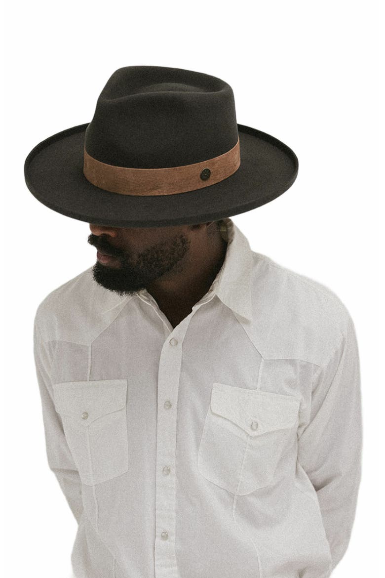 Echo Park Fedora Hat, Alternate, color, Dark Earth