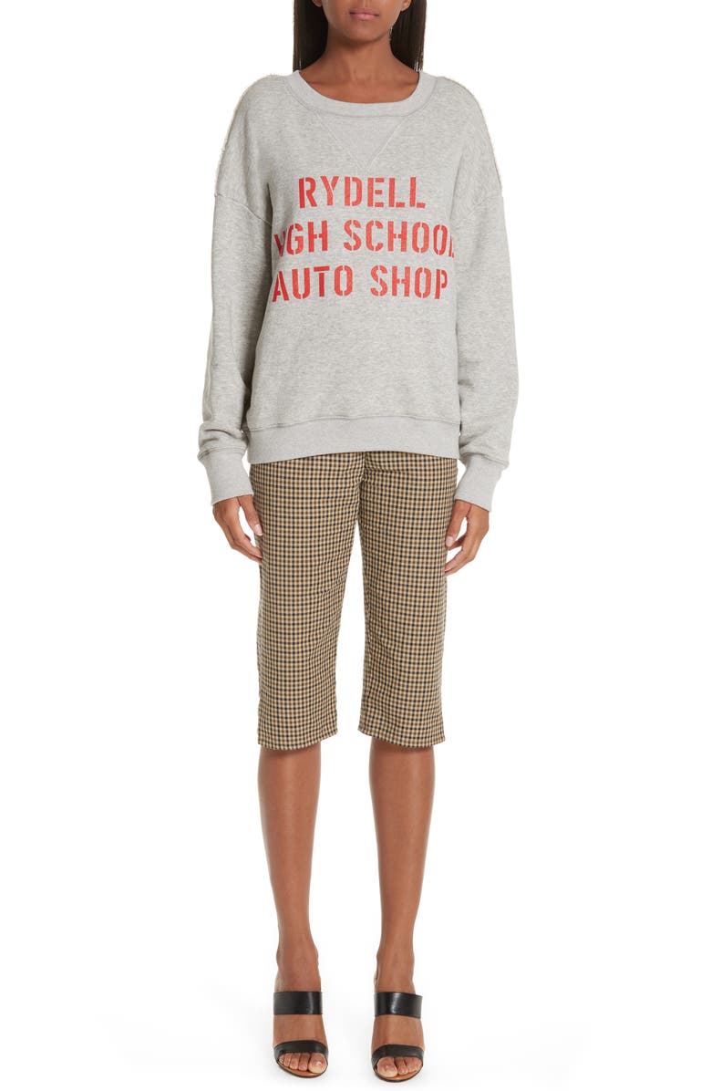 Simon Miller x Paramount Grease Plaid Capri Pants, Main, color, 