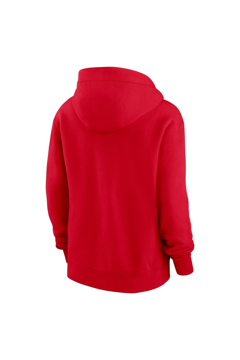 Women's Nike Scarlet San Francisco 49ers Phoenix Rewind Full-Zip Hoodie, Alternate, color, Scarlet