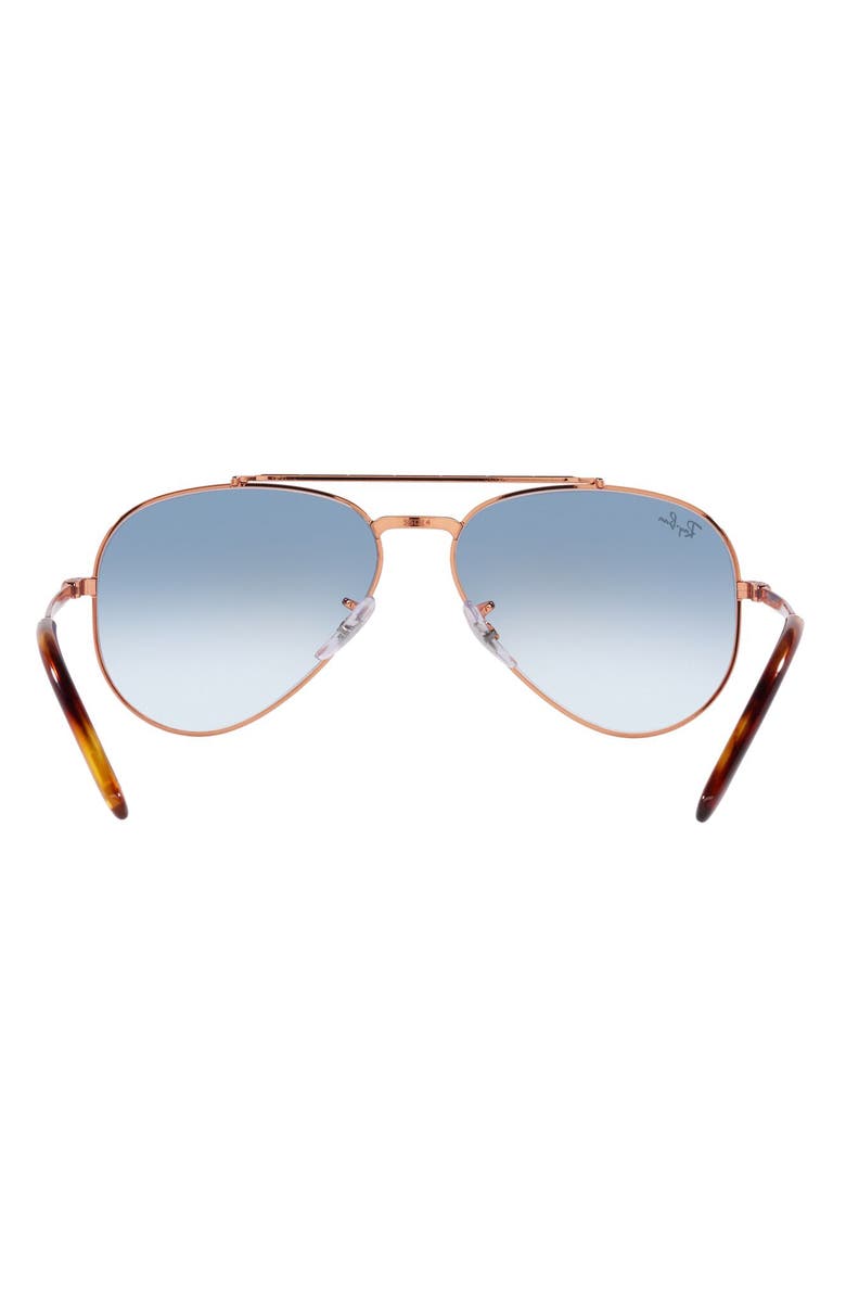 Ray-Ban New Aviator 58mm Gradient Pilot Sunglasses, Alternate, color, 
