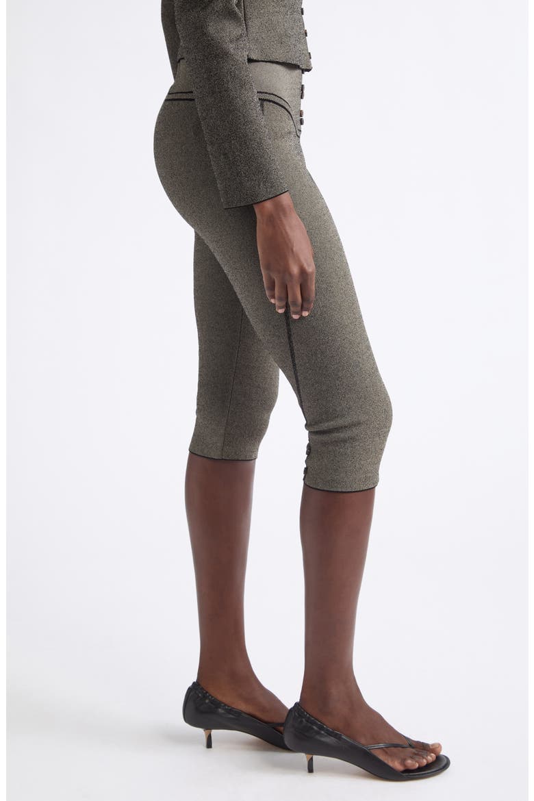 Le Legging Sera Ankle Leggings, Alternate, color, DARK BEIGE