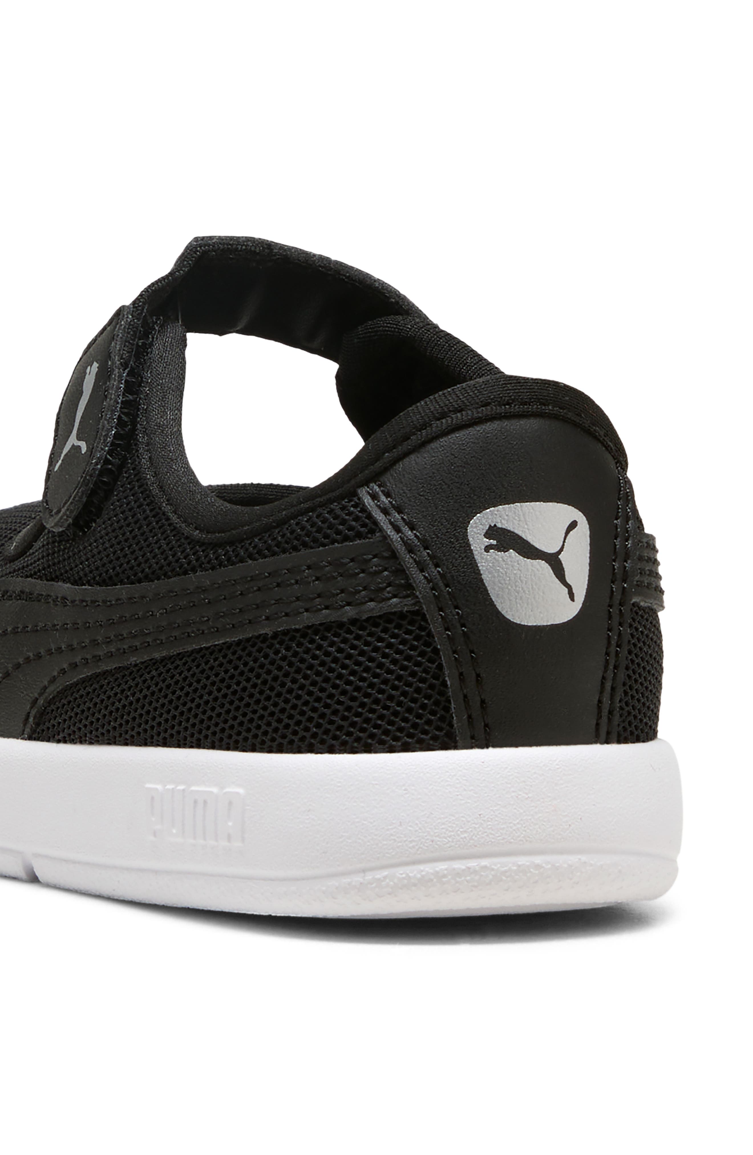 PUMA Kids' Courtflex v3 Sneaker, Alternate, color, Puma Black/ Puma Black