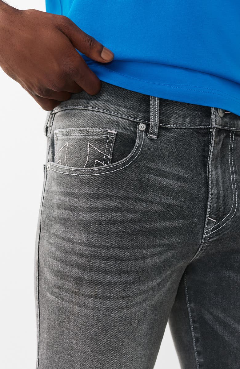 True Religion Ricky Straight Leg Jeans, Alternate, color, Grey Phantom