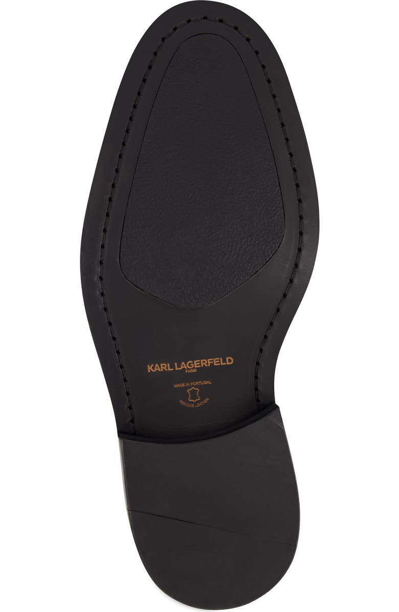 KARL LAGERFELD PARIS Cap Toe Derby, Alternate, color, Black