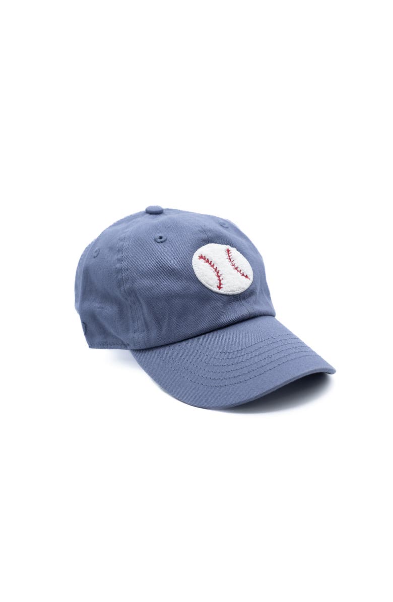 Rey To Z Terry Baseball Hat, Alternate, color, Dusty Blue