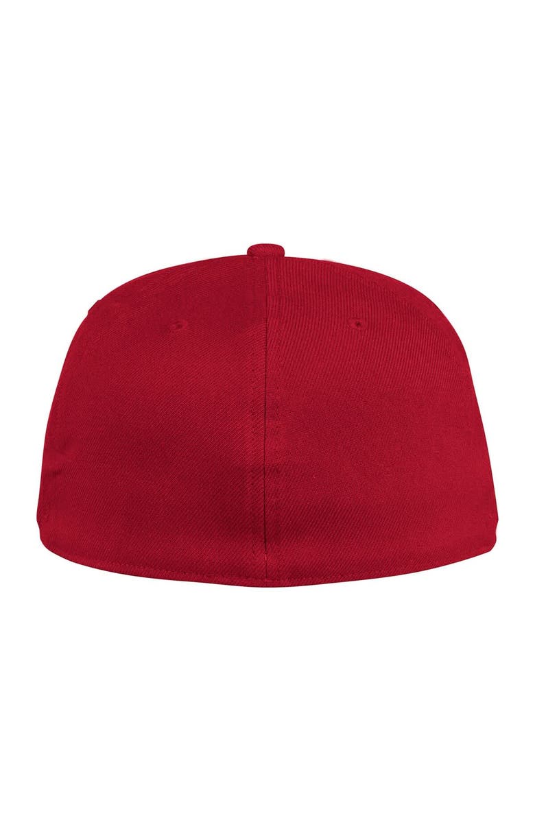 adidas Men's adidas Red Fresno State Bulldogs On-Field Fitted Hat, Alternate, color, Red