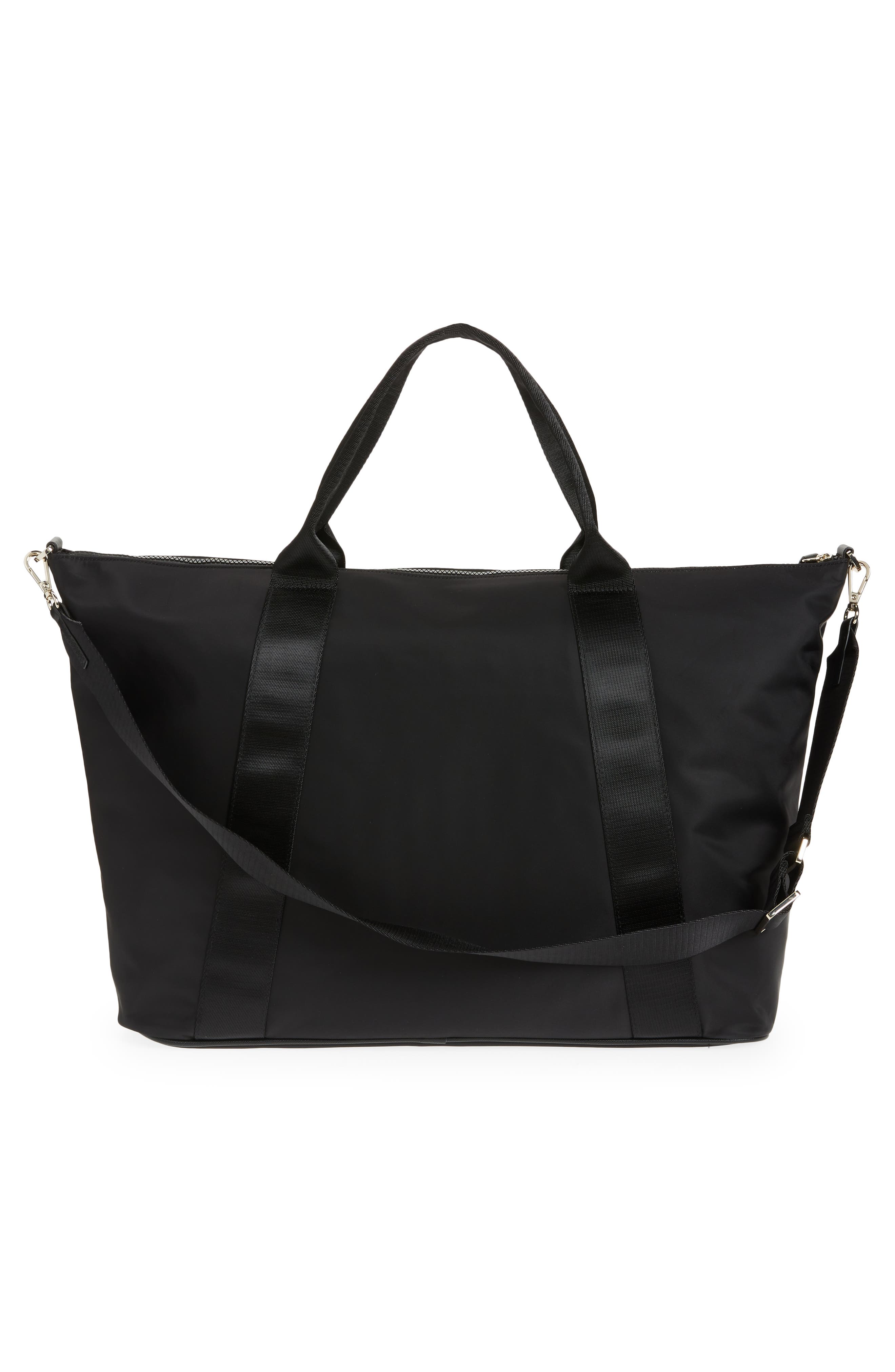 Naahla Large Tote, Alternate, color, BLACK
