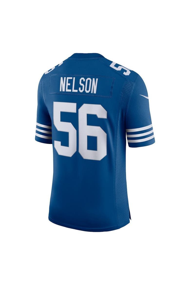 Men's Nike Quenton Nelson Royal Indianapolis Colts Alternate Vapor Limited Jersey, Alternate, color, Royal