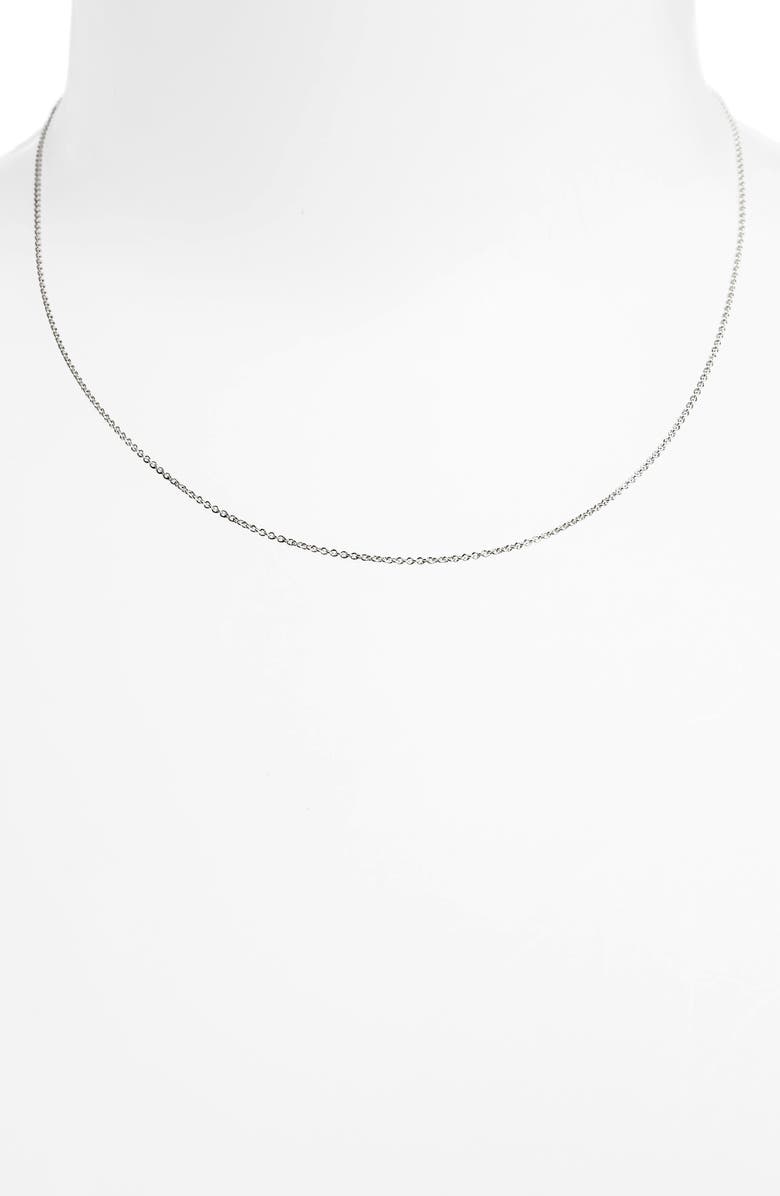Monica Vinader Chain Link Necklace, Alternate, color, Silver