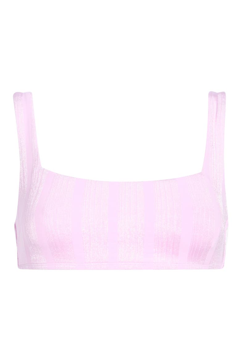 Mika Square Neck Swim Top, Alternate, color, ORCHID