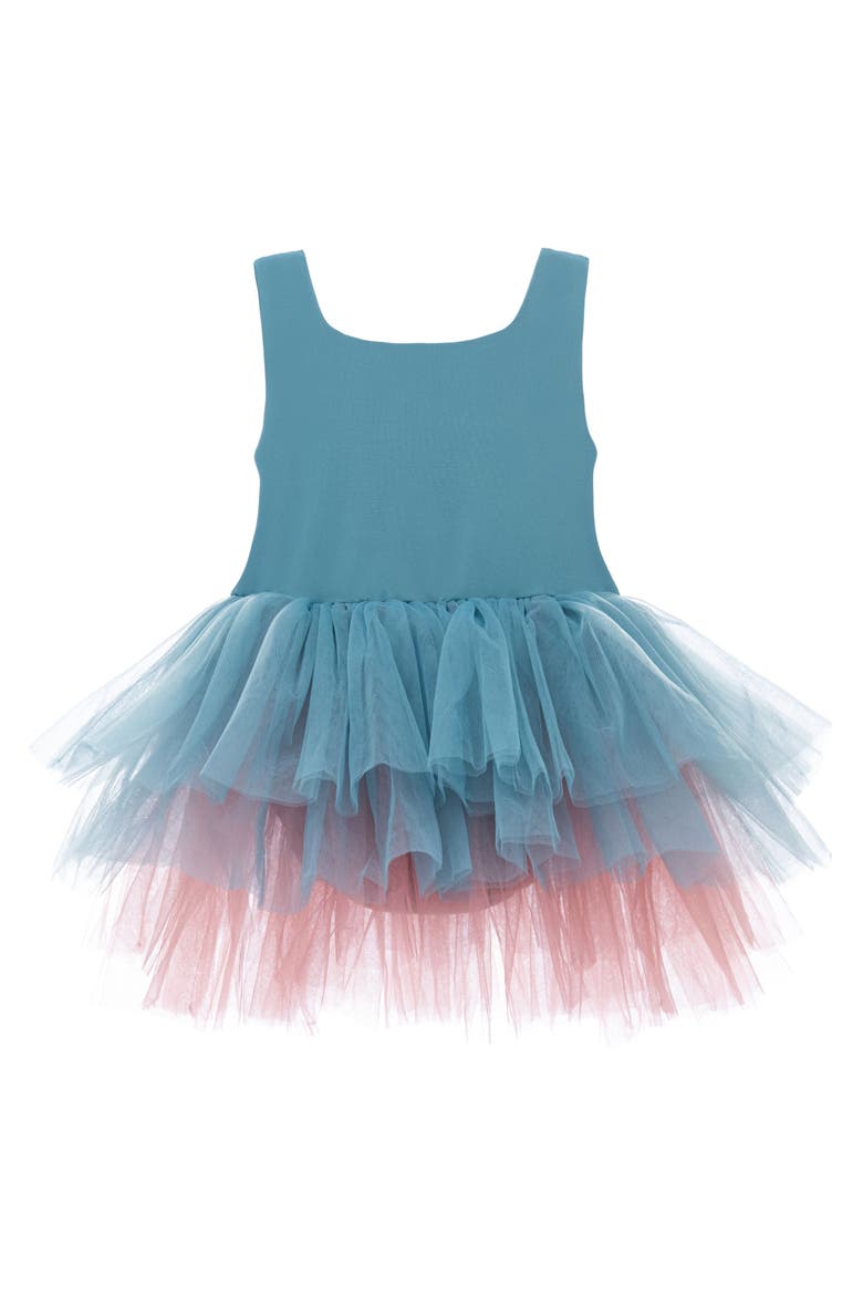 Jen Tutu Dress, Alternate, color, Teal