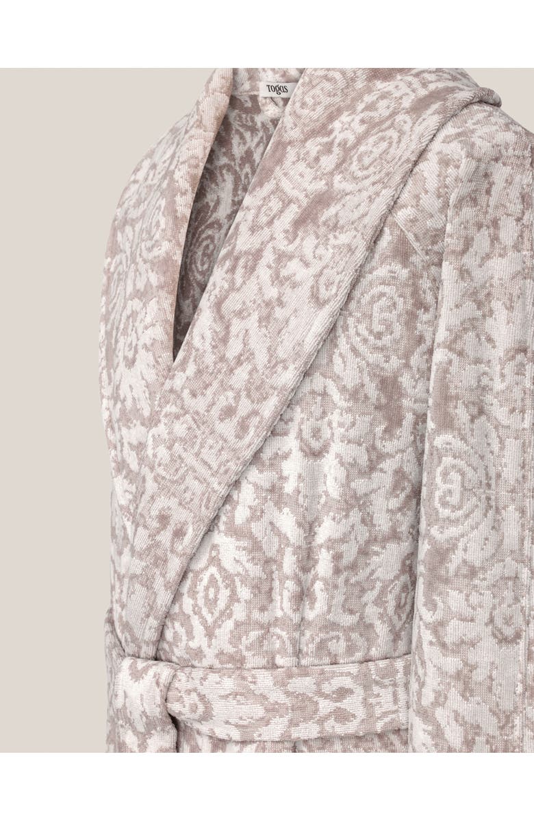 Togas Izar Unisex Bathrobe, Alternate, color, Beige