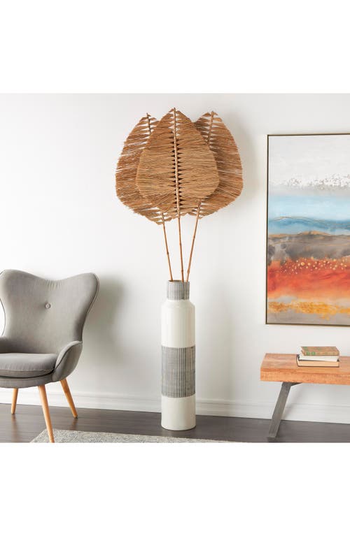 Sonoma Sage Home 3-piece Natural Dried Bamboo Leaf Foliage In Light Brown