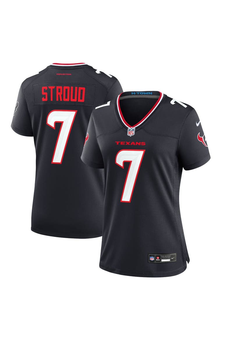 Women's Nike C.J. Stroud Navy Houston Texans Game  Jersey, Main, color, Navy