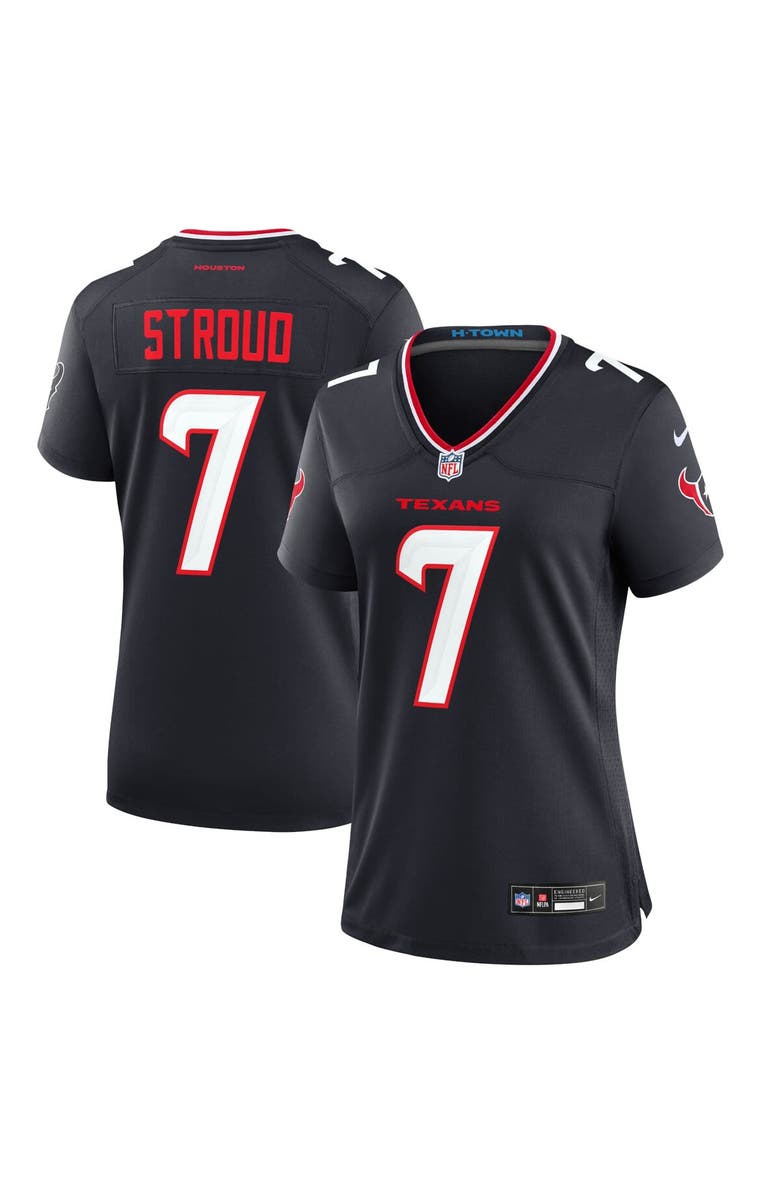 Nike Women's Nike C.J. Stroud Navy Houston Texans Game  Jersey, Main, color, Navy