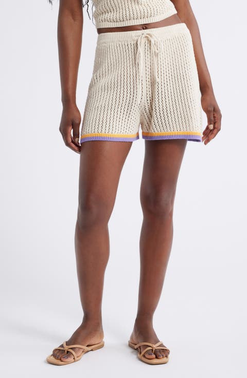 Cala Vadella Crochet Shorts