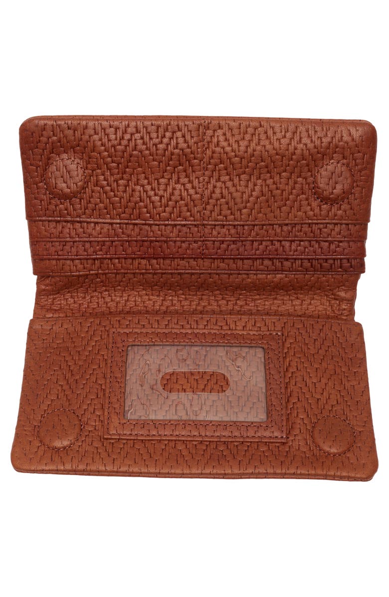 HOBO Lumen Continental Wallet, Alternate, color, Tuscan Brown