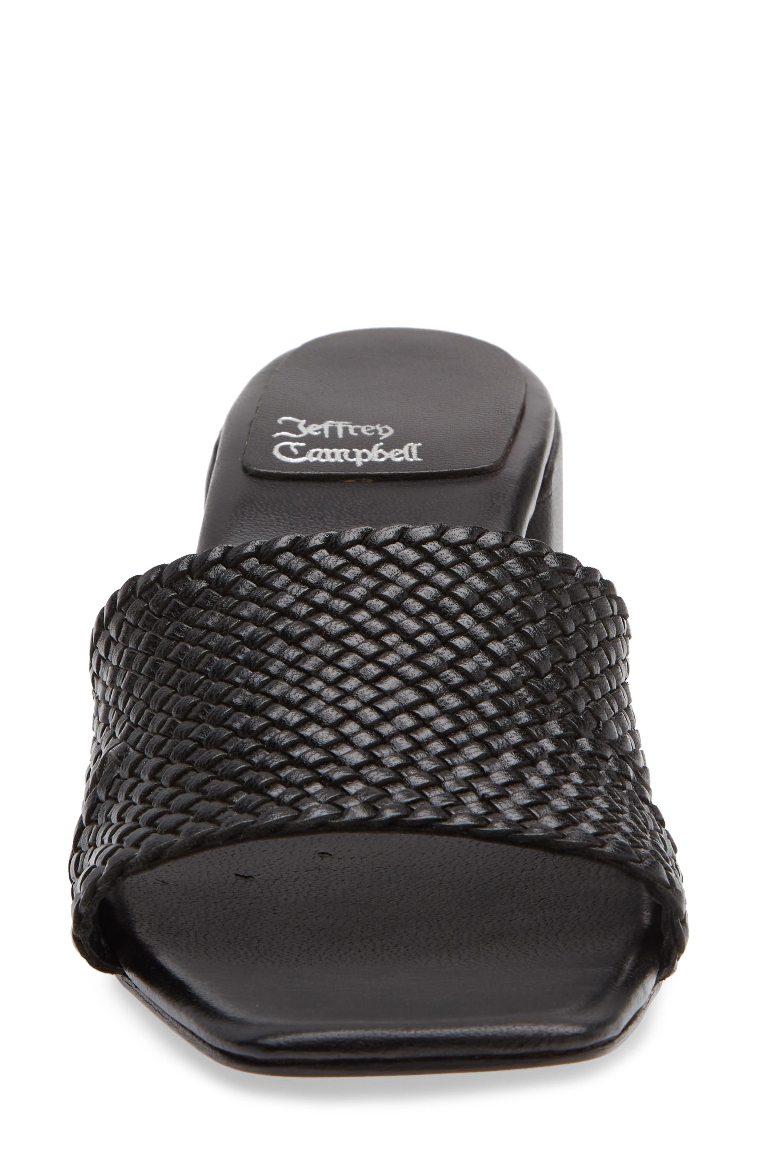 Jeffrey Campbell Coen Slide Sandal, Alternate, color, Black