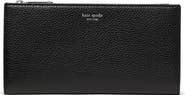 Kate Spade New York Classic Large Pebbled Leather Continental Wallet