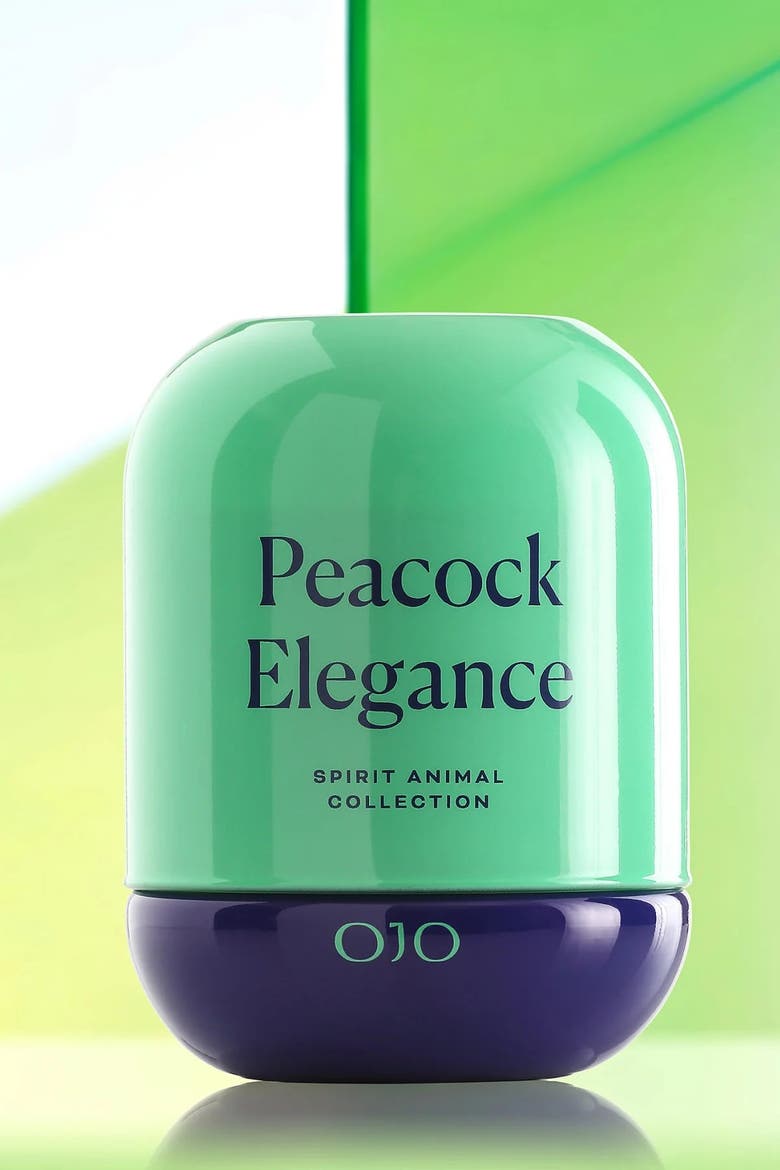 Peacock Elegance, Alternate, color, Green