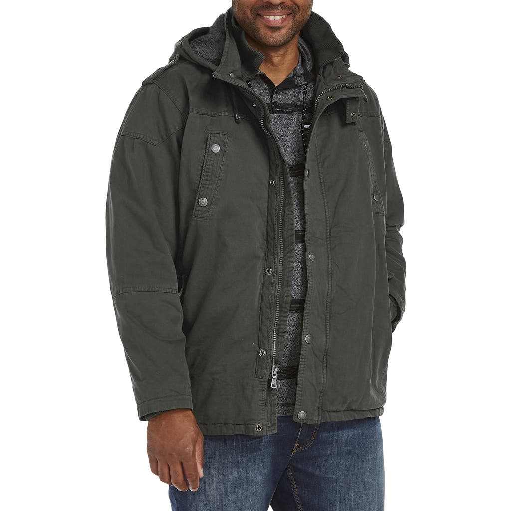 PX CLOTHING PX CLOTHING BIG & TALL PATCH & WELT JACKET
