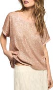 Lucky Brand Sequin T-Shirt