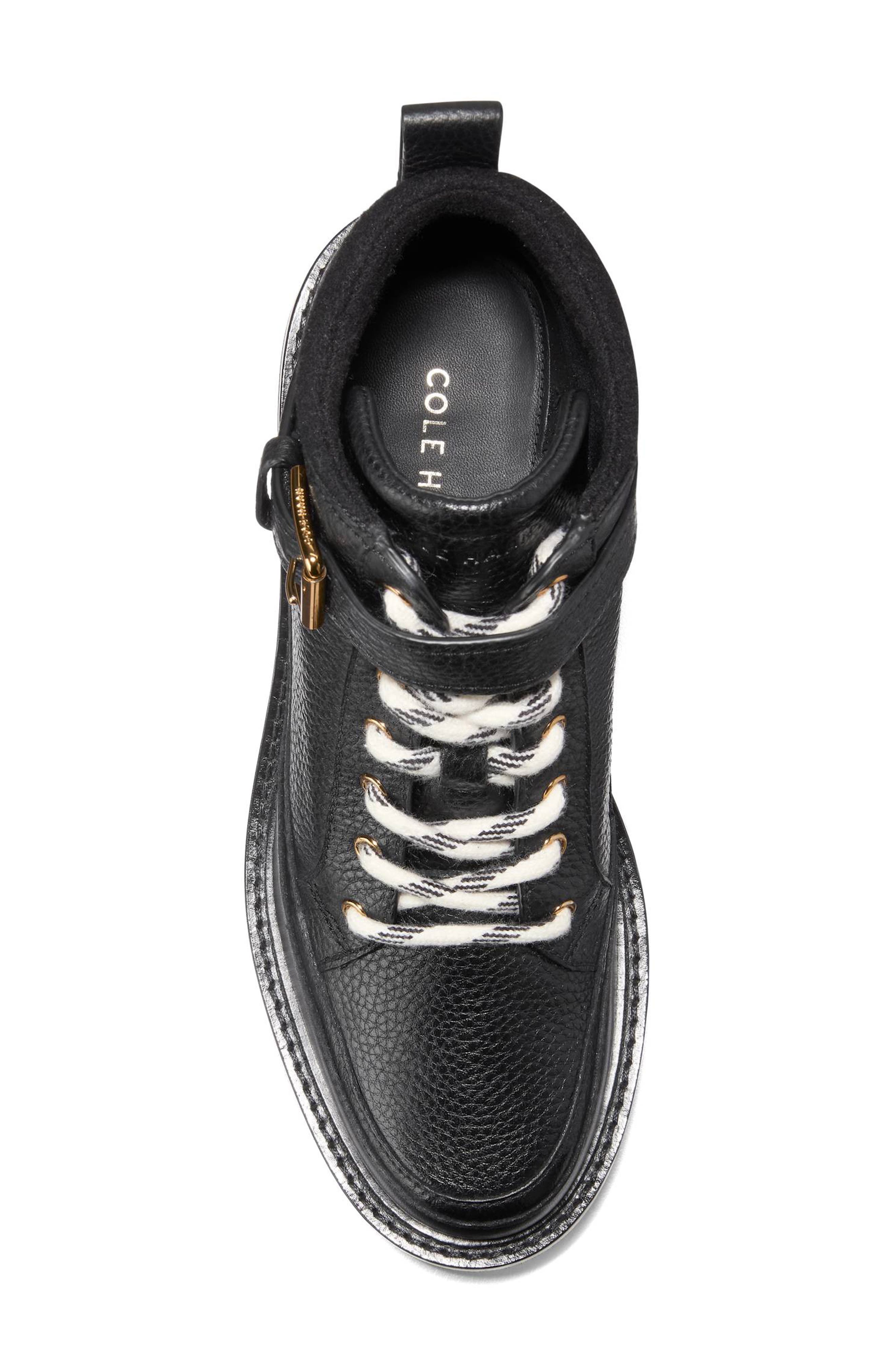 Cole Haan Shibley Waterproof Bootie, Alternate, color, Black Waterproof Leather