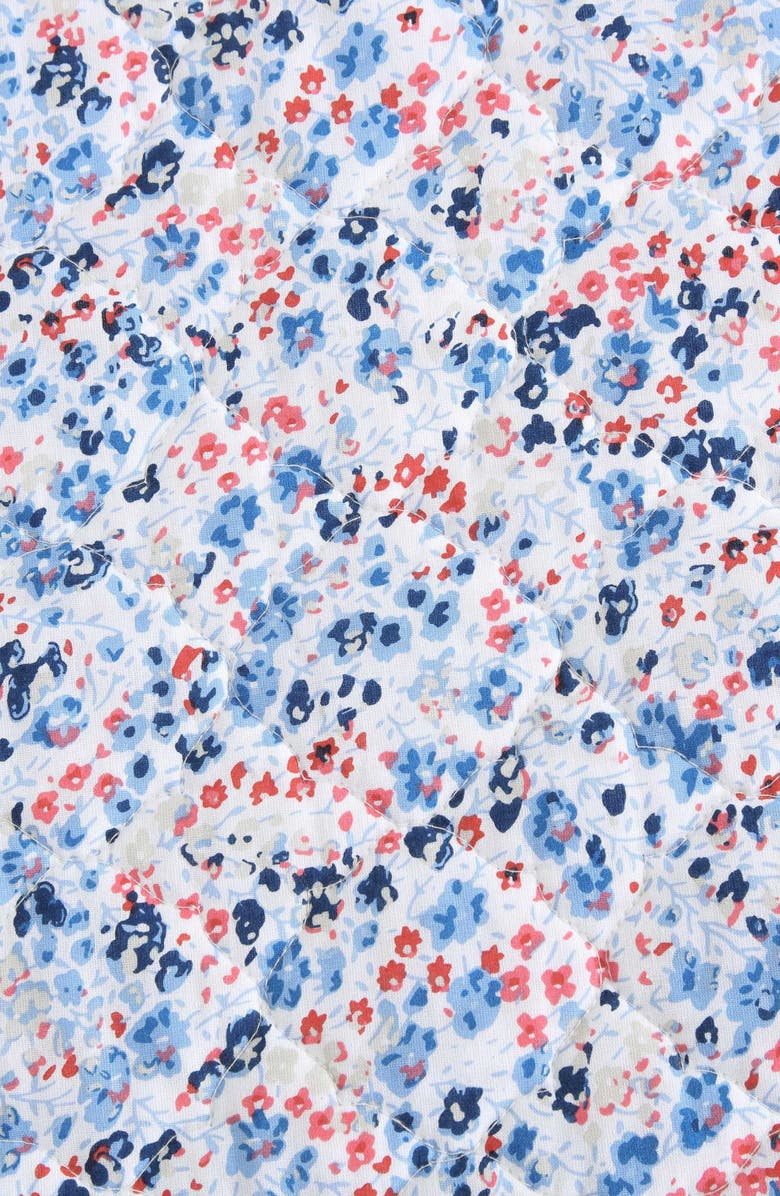 Laura Ashley Leona 3-Piece King Quilt & Sham Set, Alternate, color, Bright Red