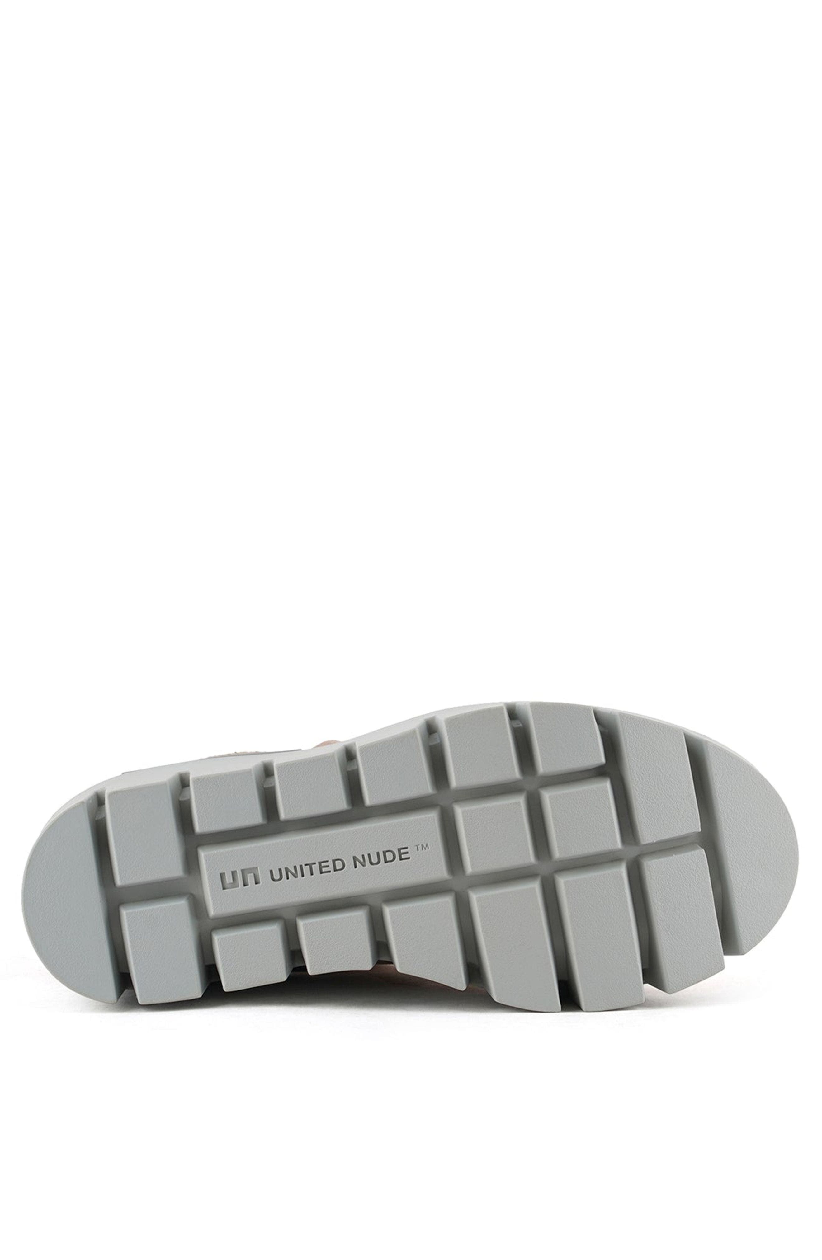 United Nude Grip Nomad Lo Platform Lug Bootie, Alternate, color, Cameo Mix