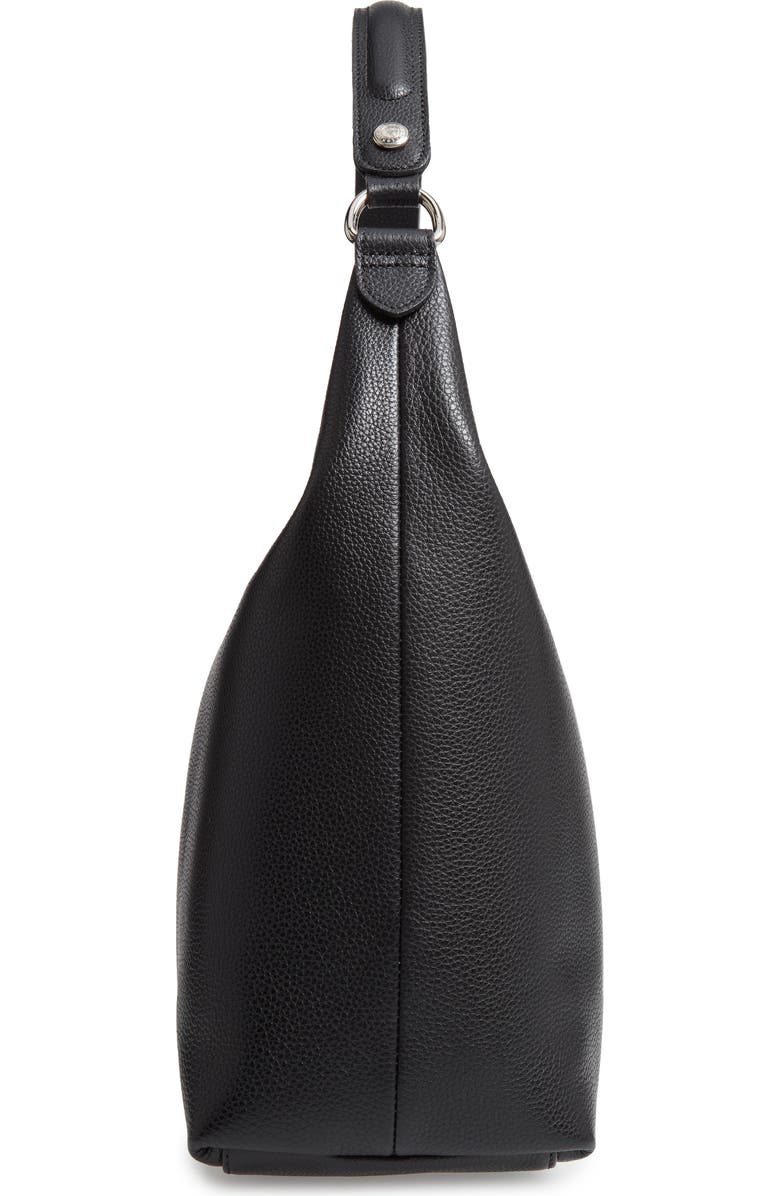 Longchamp Le Foulonné Leather Hobo, Alternate, color,