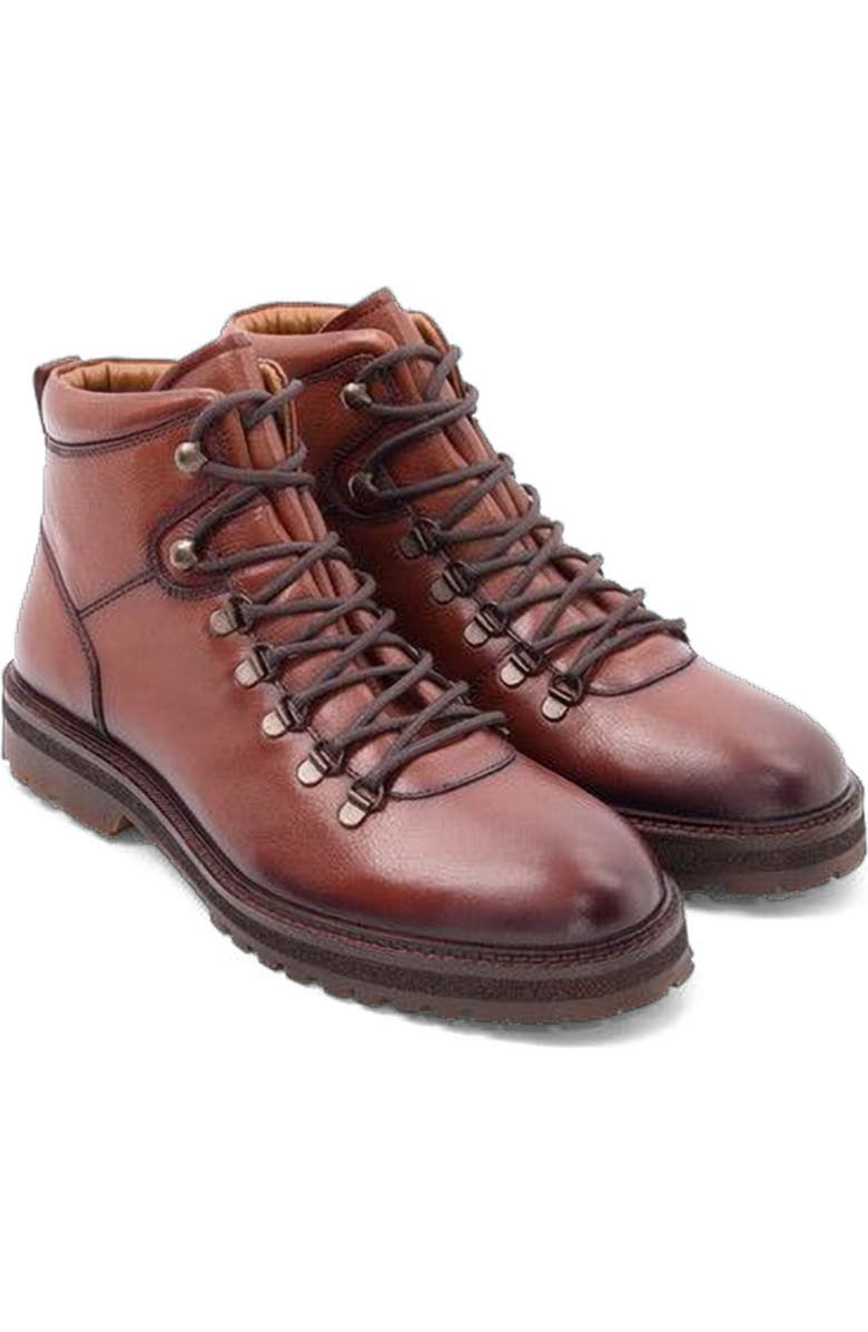 Anthony Veer Highland Mountain Boot, Alternate, color, Black Leather